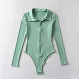 Women T-Shirt Tight Jumpsuit Spring European and American Style Women's Clothing
