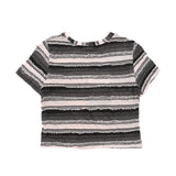 Women T-shirt Short-Sleeved T-shirt for Girls Summer Affixed Cloth Embroidered