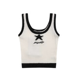 Women Vest Women's Summer Slim Fit Short Sleeveless
