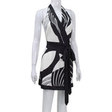 Women's Desses Printed Dress Short Skirt