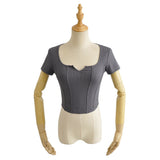 Women T-Shirt Short-Sleeved T-shirt Women's Slim Fit