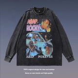 Men Long Sleeve Shirt Tkparocky Long Sleeve T-shirt Men's and Women's Bottoming Shirt Autumn and Winter