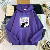 Jujutsu Kaisen Anime Gojo Satoru Comics Hoodies Men Autumn