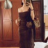 Women's Dresses Sling Dress Women's Summer Printed Mesh Midi Dress