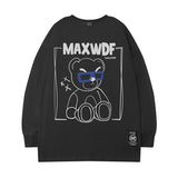 Men Long Sleeve Shirt Autumn and Winter round Neck Long Sleeve T-shirt Men and Women Loose All-Match