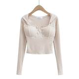 Women T-Shirt Hooded T-shirt Women's Spring Short Long Sleeve