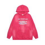 Men Hoodie Letter Printed Hoodie Men's Loose Casual
