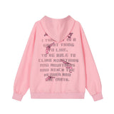 Men Hoodie Hooded Jacket Men's Spring and Autumn Loose Printed Cardigan