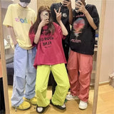 Men Sweatpants Men's Summer Loose Quick-Drying Wide-Leg Pants