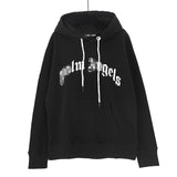 Palm Angle Hoodie Palm Angels Letter Logo Printed Hoodie Sweater