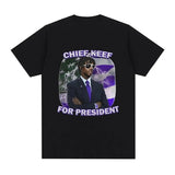 Chief Keef T Shirt Rapper Chef Keef für Präsident Drucken T-Shirt