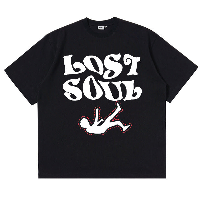 Men's T-Shirts Oversized Y2k Tops Graphic Summer Short