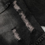 Men Denim Jacket Washed Do the Old Cowboy Coat Men's Jacket