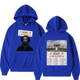 Rapper 21 Savage The American Dream Tour Hoodies