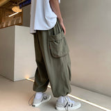 Men Sweatpants Overalls Men's Autumn Loose Casual Pants