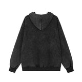 Men Hoodie Street Rock Dice Printed Pullover Sweatshirt