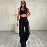 Women Cargo Pants Casual Pants Loose Draping Effect Versatile Sports Style
