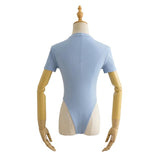 Women T-Shirt Short Sleeve Repair Jumpsuit