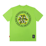 Men T Shirt Spring/Summer Letter Print Loose Short Sleeve T-shirt for Men and Women