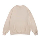 Men Hoodie Printed Sweater Men's Casual Long Sleeve round Neck Loose Top