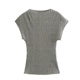 Women T-shirt Spring-Summer Top Women Casual Bottoming Shirt Women