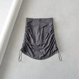 Women Skirt Slimming High Waist Workout Pants Bottoming Skort