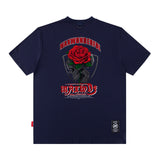 Men T Shirt Retro Portrait Printing T-shirt Men's and Women's Short Sleeve Loose Couple