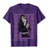 Popular Man T Shirt Retro Name Genya Demon Slayer Leisure