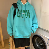 Men Hoodie Hooded Sweater Men Autumn Winter Coat Loose Fashion Brand