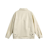 Unisex Jacket Autumn Fashion Casual Leather Clothing Jacket Women's Clothing
