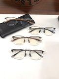 CHH Chrome Hearts Glasses Simple and stylish half-frame titanium frame glasses frame