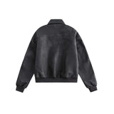 Unisex Jacket Autumn Loose Retro Pu Coat