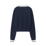 Women Sweater Short Knitwear for Girls Spring and Autumn Leisure Sweater