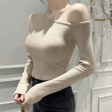 Women Long Sleeve Shirt Short Autumn Long Sleeve