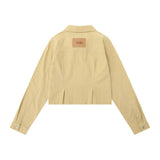 Women's Long Sleeve Shirt Women's Trendy Autumn Design Short Shirt