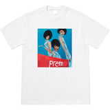 Men T-shirts 18FW Group Tee red label oversized LOGO comic short-sleeved cotton T-shirt