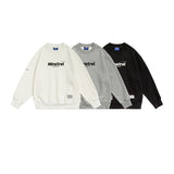 Unisex Hoodie Letter Print Loose round Neck Men's Spring and Autumn Coat