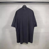 Mens T-shirts 24SS new Paris city night print T-shirt oversize