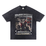 Mike Tyson T Shirt Boxer Retro Short Sleeve