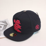 HS Hat Flat brim Embroidery Casual Versatile Trend
