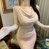 Women's Long Sleeve Shirt Women's Slim Fit Bottoming Shirt