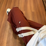 Men Sweatpants Design Hiphop Sweatpants Men Vintage Broken Holes Pants