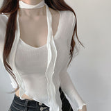 Women's Long Sleeve Shirt Women's V-neck Long Sleeve