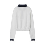 Women Sweater Short Knitwear for Girls Spring and Autumn Leisure Sweater