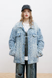Unisex Jacket Autumn Denim Tassel Jacket Women's Clothing