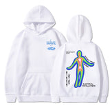 Skeleton Thermal Imaging Graphic Print Hoodie Men's