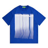 Men's T Shirt Printed Short-Sleeved T-shirt Men's and Women's Graffiti Style Loose