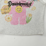 Women Vest Printed Short Vest Girls Summer Casual Sleeveless Top