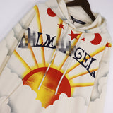 Palm Angle Hoodie Palm Angels Star Letters Printed Hoodie Men's and Women's Hoodies