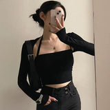 Women Long Sleeve Shirt Camisole Long Sleeve Jacket